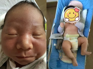 Yêu con - Rời bàn đẻ, mẹ bỉm bật khóc khi thấy con sơ sinh chào đời quá xấu, 3 tháng sau hãnh diện khoe khắp MXH