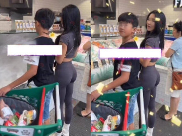 Yêu con - Mẹ trẻ đưa con đi siêu thị mà ai cũng nhìn rồi lắc đầu, đàn ông nườm nượp xin số làm quen