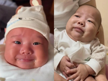 Yêu con - Cười “đau ruột” với 7749 biểu cảm của các em bé khi buồn vệ sinh, bố mẹ nhìn phát hiểu ngay vấn đề