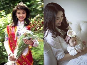 Yêu con - Tuổi thơ nhà nuôi lợn, Hoa hậu trẻ nhất Việt Nam giờ làm mẹ 4 con trong biệt thự 400 tỷ, nuôi con như quý tộc