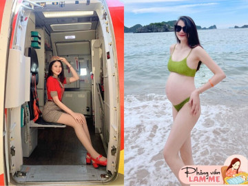 Yêu con - Nữ tiếp viên hàng không Việt trên máy bay nền nã chuyên nghiệp, rời cabin là mẹ bỉm xinh trẻ như chị của con trai