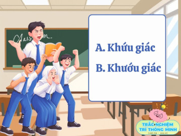 Câu đố tiếng Việt ai thực sự nhanh trí mới biết: Khứu giác hay khướu giác mới đúng chính tả?