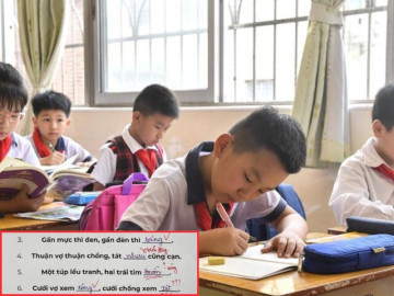 Cô giáo giao bài tập điền câu: "Một túp lều tranh, hai trái tim...", đáp án của học sinh hiếm ai nghĩ ra