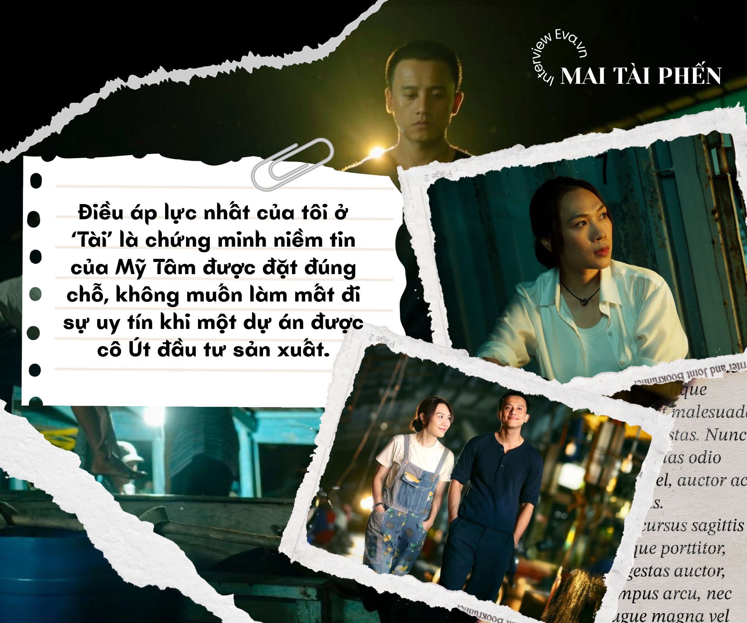 XEM VIDEO: Đạo diễn phim Tài chia sẻ áp lực lớn nhất là sợ Mỹ Tâm thất vọng.