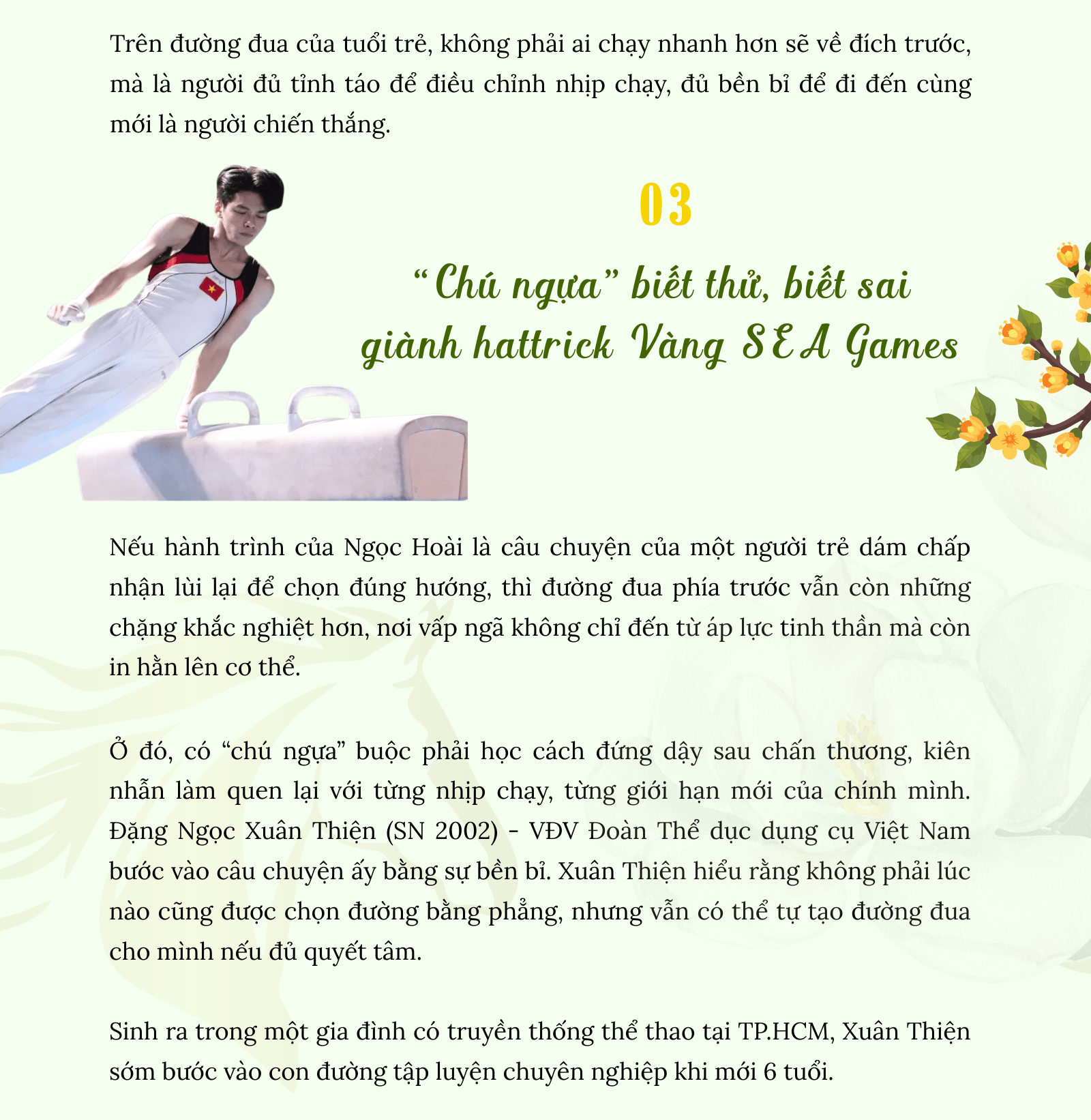 Mùa xuân của những bạn trẻ “phi nước đại”: Không chờ đợi để phí hoài tuổi xuân, thế hệ Z tự tạo “đường đua” cho mình - 18