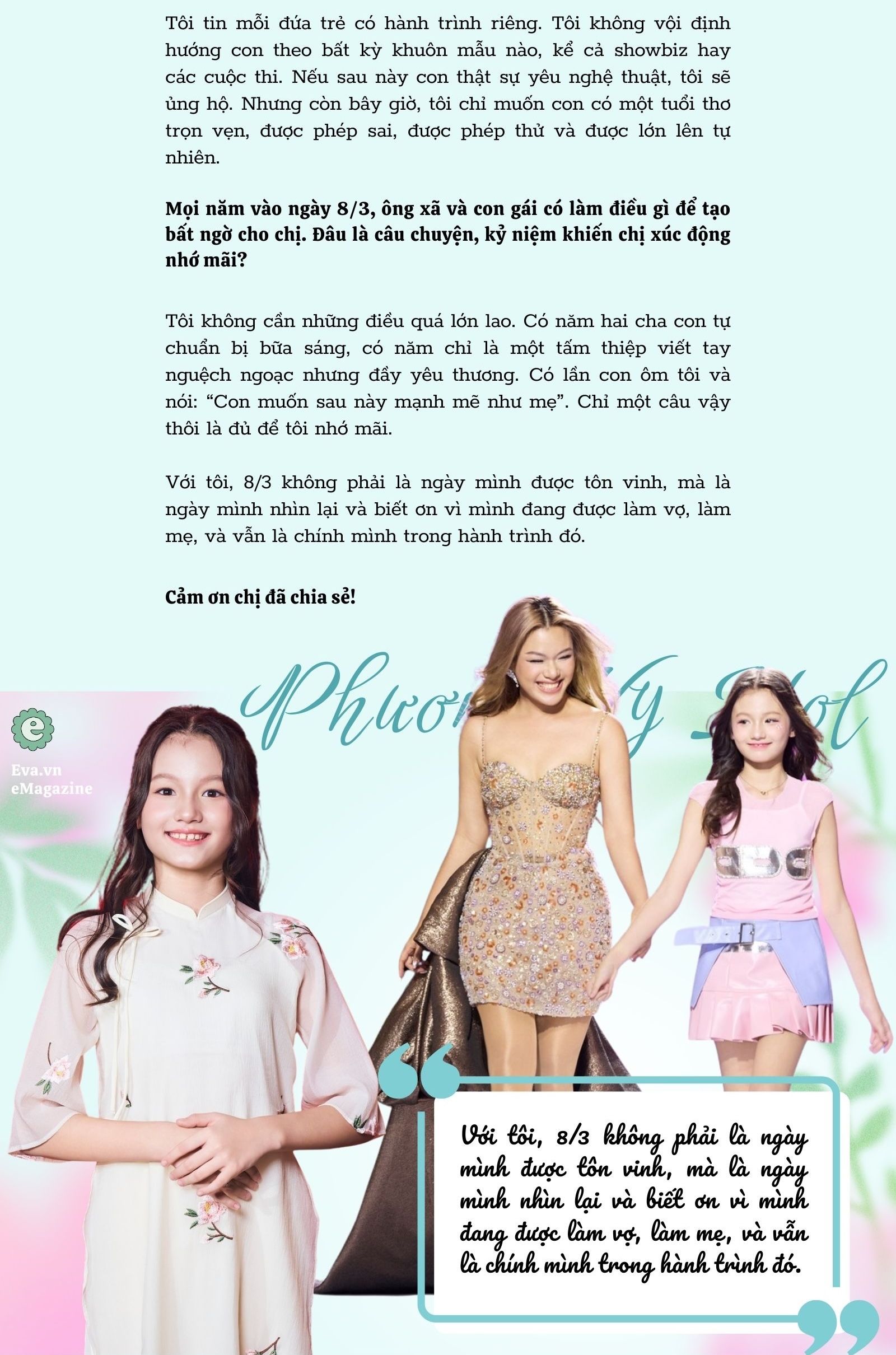 Lấy chồng Tây sinh được bé gái đẹp như amp;#34;nữ thầnamp;#34;, Phương Vy Idol: Con tôi biết mình nổi tiếng, được mọi người yêu quý - 13