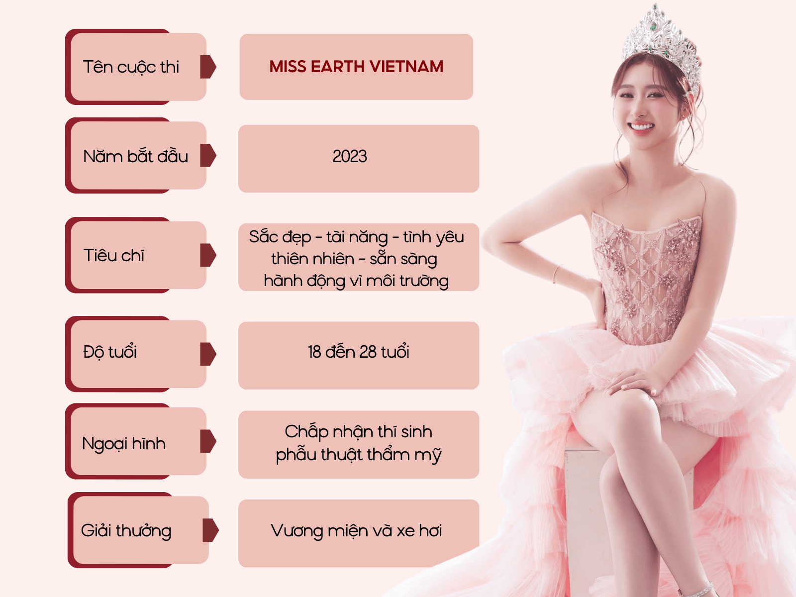 Hoa hậu ở Việt Nam gồm những cuộc thi nào? Đây là 6 đấu trường sắc đẹp quyền lực nhất hiện nay - 33