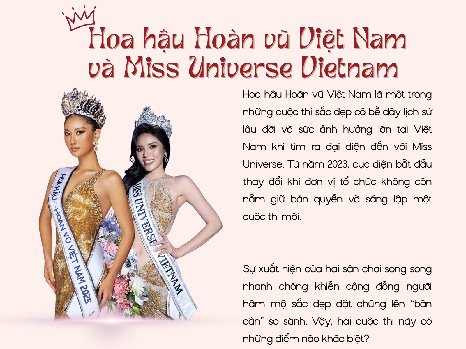 Hoa hậu ở Việt Nam gồm những cuộc thi nào? Đây là 6 đấu trường sắc đẹp quyền lực nhất hiện nay - 16