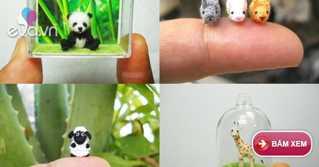 Báo nước ngoài ngưỡng mộ thú móc len mini của gia đình Việt