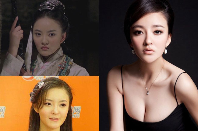 So sánh với những hình ảnh trước đây, người đẹp Hoa ngữ thực sự là một 'thảm họa độn cằm' của showbiz châu Á. 
