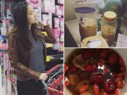 Bà bầu - Vợ trẻ của Lam Trường không màng nhan sắc, ăn tất cả mọi thứ để có sữa cho con