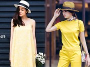 Thời trang - Mặc màu nắng chuẩn như Thu Thảo, Hà Tăng để hè thêm rạng rỡ