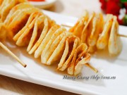 Bếp Eva - Khoai tây chiên 'lốc xoáy' bé nào cũng mê