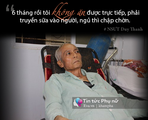 2 bệnh ung thư giai đoạn cuối hành hạ, NSƯT Duy Thanh không ăn được 6 tháng nay - 1