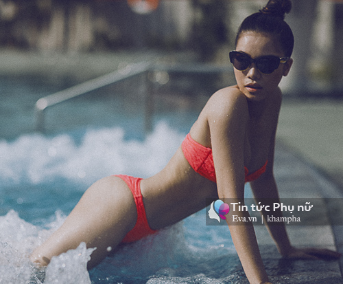Quách An An nóng bỏng với loạt ảnh bikini chào hè - 3