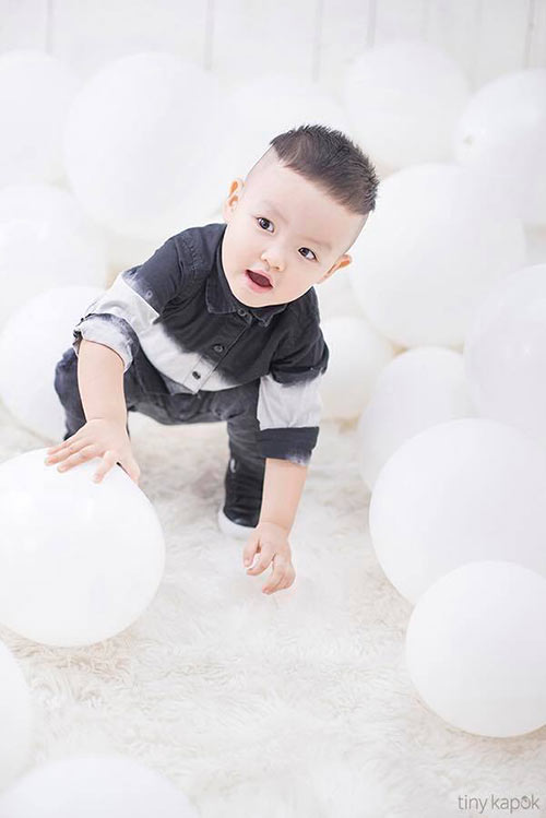 amp;#34;Khó cầm lòngamp;#34; trước vẻ bụ bẫm, đáng yêu của con trai Tâm Tít - 4