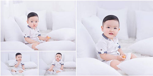 amp;#34;Khó cầm lòngamp;#34; trước vẻ bụ bẫm, đáng yêu của con trai Tâm Tít - 5