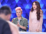 Làng sao - Người bí ẩn 2017: Hòa Minzy hãi hùng với màn đâm dao lên bụng, Trấn Thành bị phi lửa vào mặt