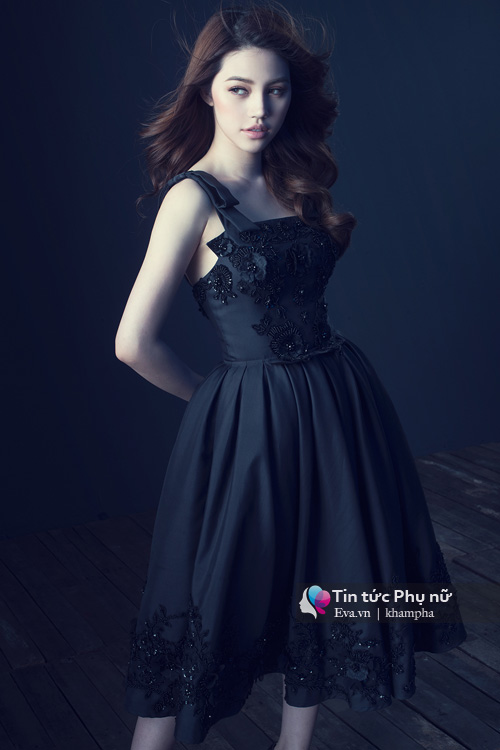 Jolie nguyễn kiêu sa với đầm dạ hội voan mỏng manh - 4