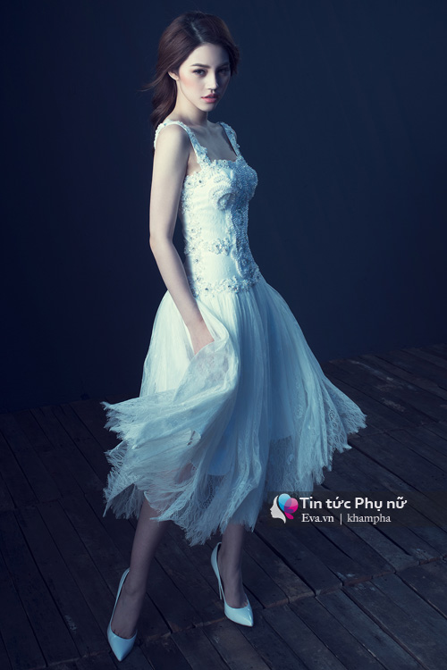 Jolie nguyễn kiêu sa với đầm dạ hội voan mỏng manh - 6