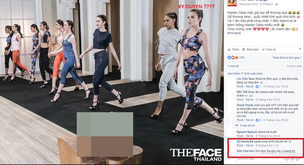 Có lẽ nào HH Kỳ Duyên đã âm thầm lặng lẽ sang Thái Lan thi The Face? - 1