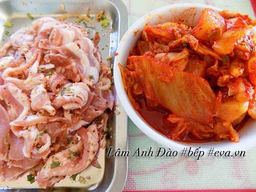 Tuyệt chiêu làm ba chỉ nướng kim chi ngon như ngoài hàng - 3