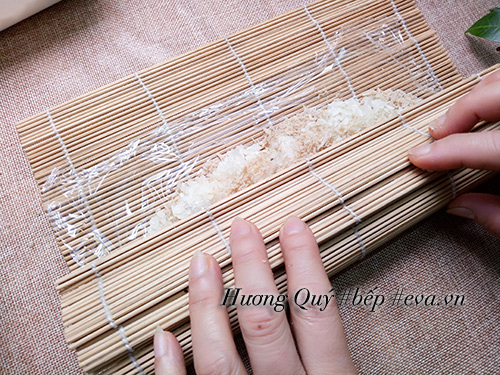 Xôi cuộn ruốc thơm ngon, đẹp mắt ai nhìn thấy cũng muốn ăn ngay - 6