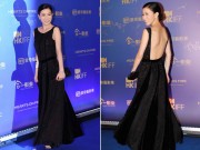 Làng sao - "Chị cả TVB" Xa Thi Mạn thể hiện đẳng cấp Hoa đán trên thảm đỏ LHP Quốc tế