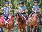 Làng sao - Ngôi sao 24/7: "Cục bột" Harper nhà Beck-Vic khoe tài cưỡi ngựa "siêu đỉnh"