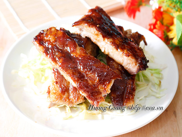 Cuối tuần làm sườn nướng BBQ đãi cả nhà