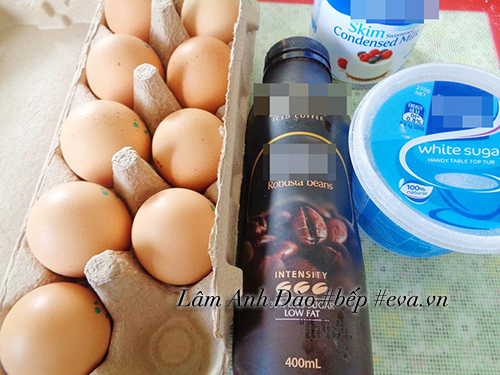 Cách làm bánh flan cà phê sữa mềm mịn, tươi mát - 1