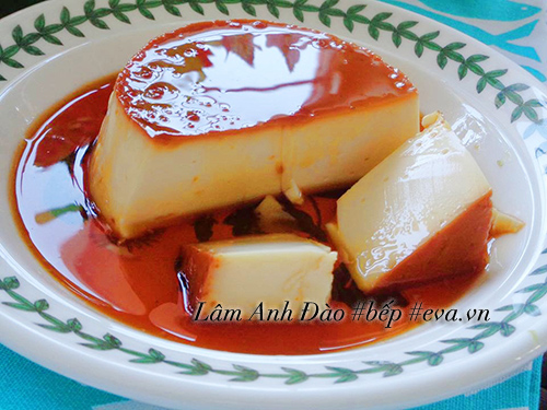 Cách làm bánh flan cà phê sữa mềm mịn, tươi mát - 12