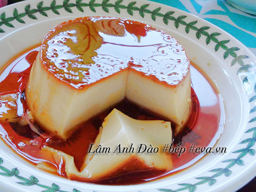 Cách làm bánh flan cà phê sữa mềm mịn, tươi mát - 13