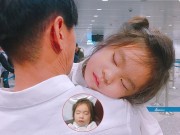 Làng sao - Vừa buồn cười vừa đáng yêu khi thấy con gái Lý Hải ngủ gật trên máy bay
