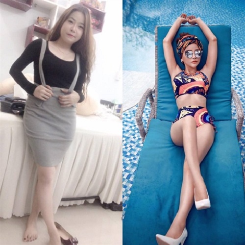 Chi bạo tiền thẩm mỹ, nhan sắc trước và sau của cô gái 9x khiến ai cũng phải choáng - 2