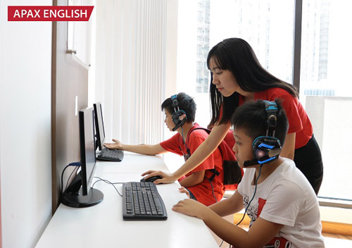 Trẻ học tiếng Anh dễ dàng và trôi chảy tại Apax English - 2