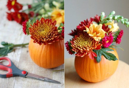 Cắm hoa trong bình hay lọ amp;#34;lỗi mốtamp;#34; rồi, giờ phải cắm vào... vỏ trái cây mới độc - 5