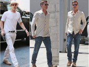 Làng sao - Ngôi sao 24/7: Brad Pitt chẳng còn là tài tử điển trai vì gầy tong teo như que củi