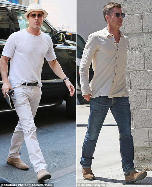 Ngôi sao 24/7: Brad Pitt chẳng còn là tài tử điển trai vì gầy tong teo như que củi - 2