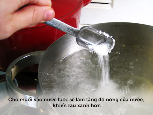 4 cách khiến rau, quả luộc luôn xanh mướt và đẹp mắt - 1