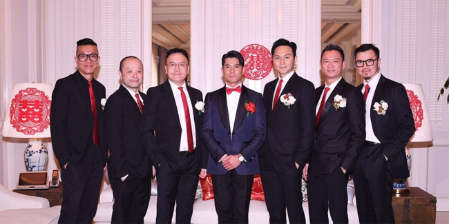52 tuổi, Quách Phú Thành vẫn là chú rể điển trai, phong độ trong đám cưới - 5