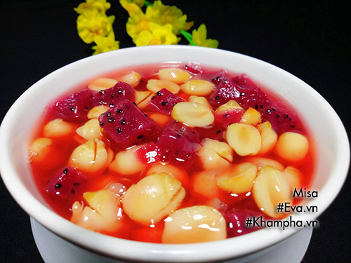 Chè hạt sen nấu thanh long đỏ, tuyệt ngon để detox ngày nắng nóng - 7