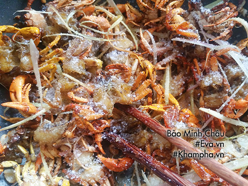 Cua đồng rang muối giòn tan ngày hè - 6