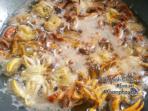 Cua đồng rang muối giòn tan ngày hè - 4