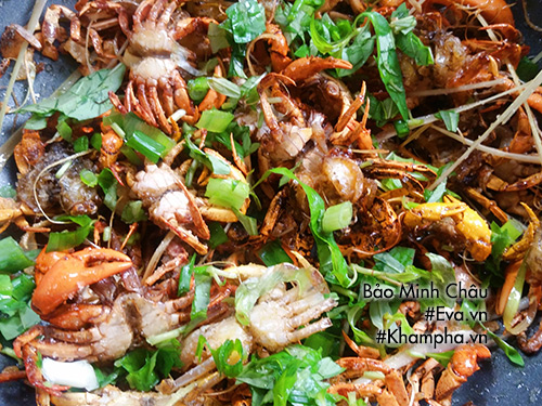 Cua đồng rang muối giòn tan ngày hè - 8