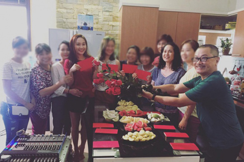 Hậu trường ngáp ngủ, nhí nhố của amp;#34;Sống chung với mẹ chồngamp;#34; - 4