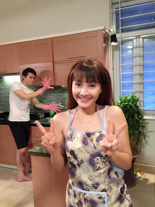 Hậu trường ngáp ngủ, nhí nhố của amp;#34;Sống chung với mẹ chồngamp;#34; - 9