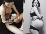 Bà bầu - Khoe ảnh cho con bú, Đệ nhất tiểu thư Kyrgyzstan bị cho là “nỗi xấu hổ” của gia đình