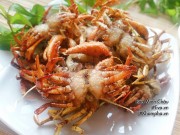 Bếp Eva - Cua đồng rang muối giòn tan ngày hè