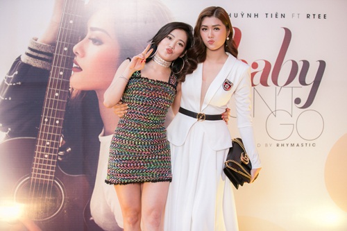 Trương Mỹ Nhân, Milan Phạm và dàn sao The Face gợi cảm đến chúc mừng HH Huỳnh Tiên - 2